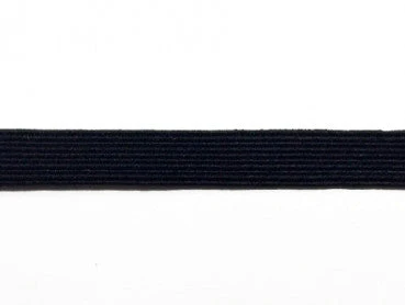 100m Roll - Braided Elastic (9mm) - Black - Image 2