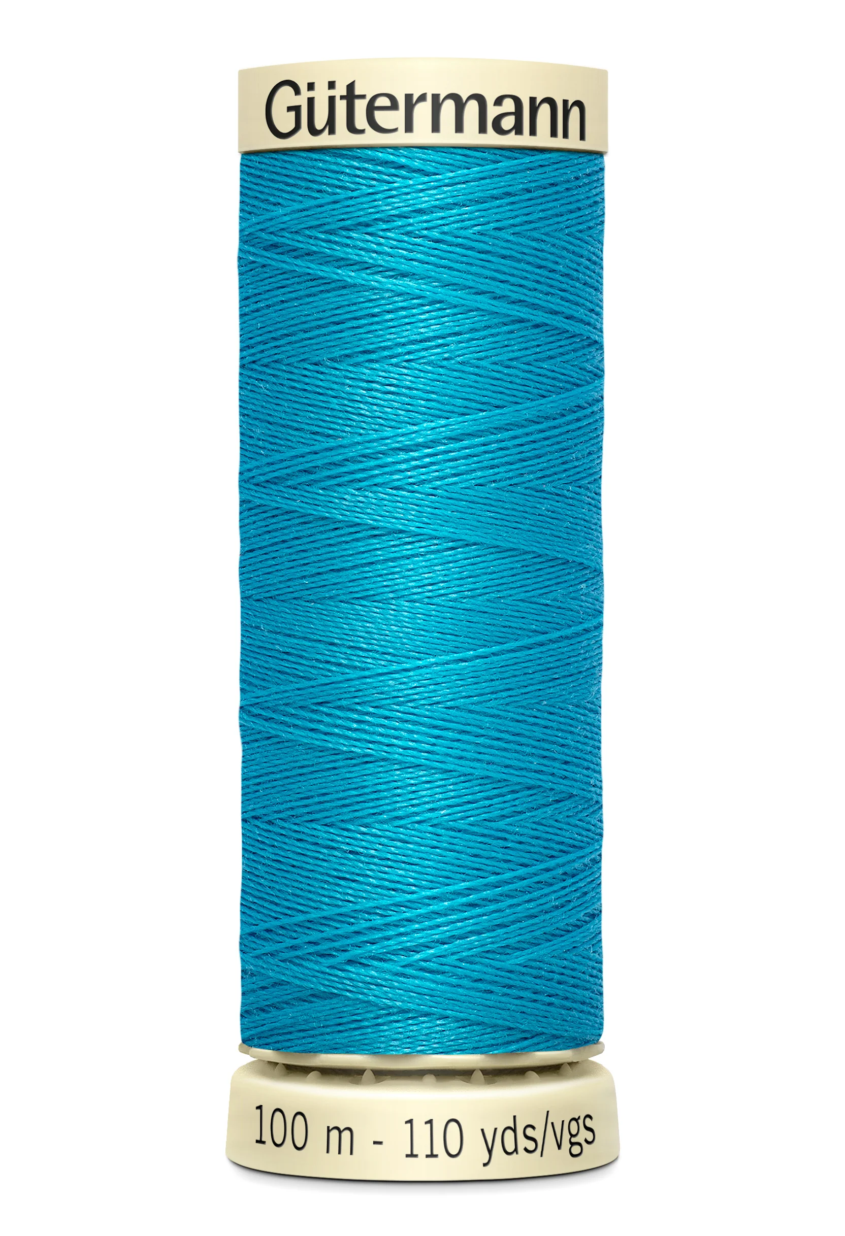 18mm Stretch Fold-Over Binding - Turquoise - Image 3