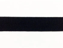 *High Density Non-Roll Elastic (20mm) - Black - Image 2