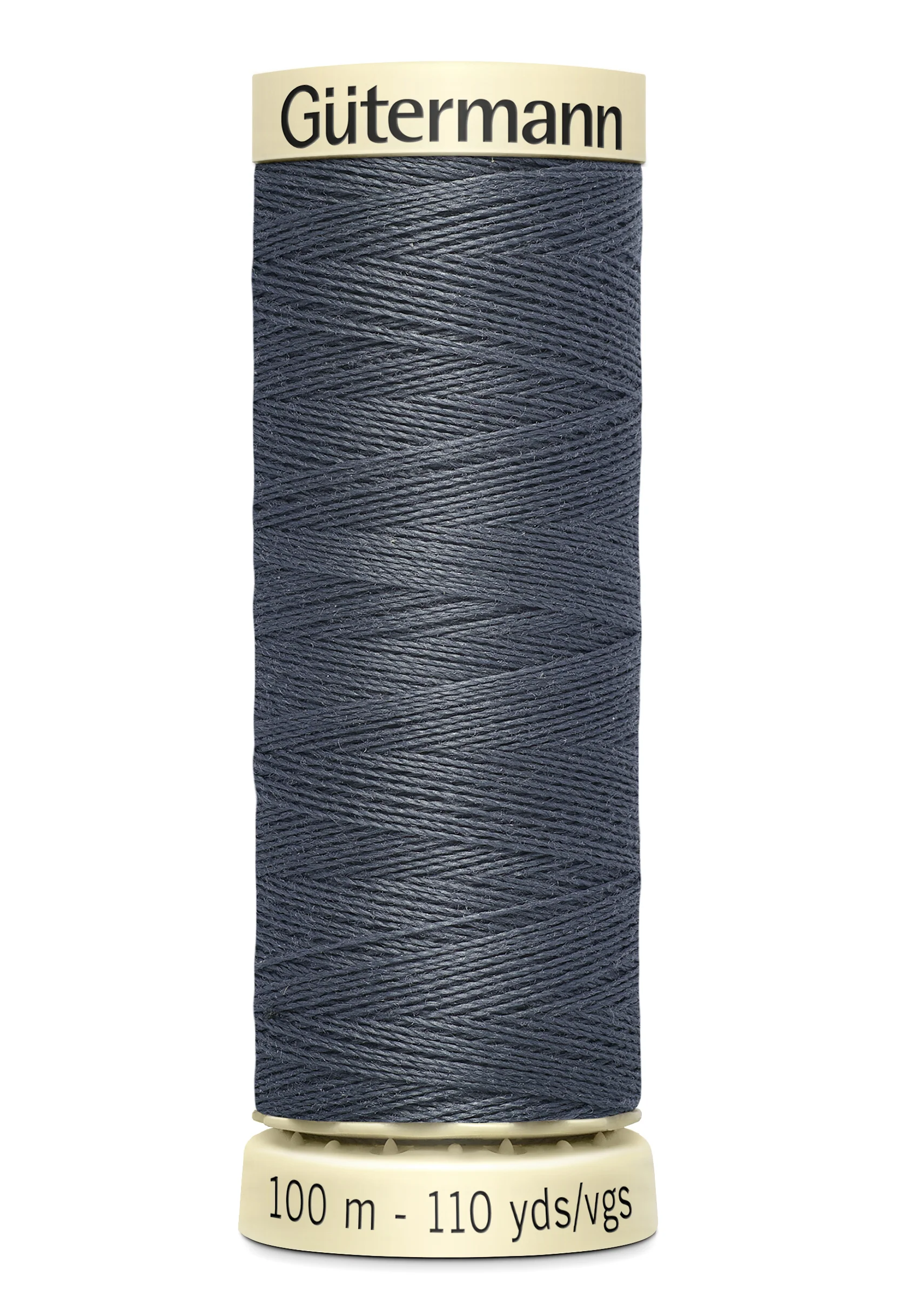 24mm Stretch Fold-Over Binding - Mid Grey - Image 3