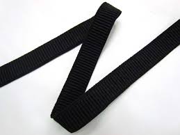 *Ribbed Non-Roll Elastic (25mm) - Black - Image 2