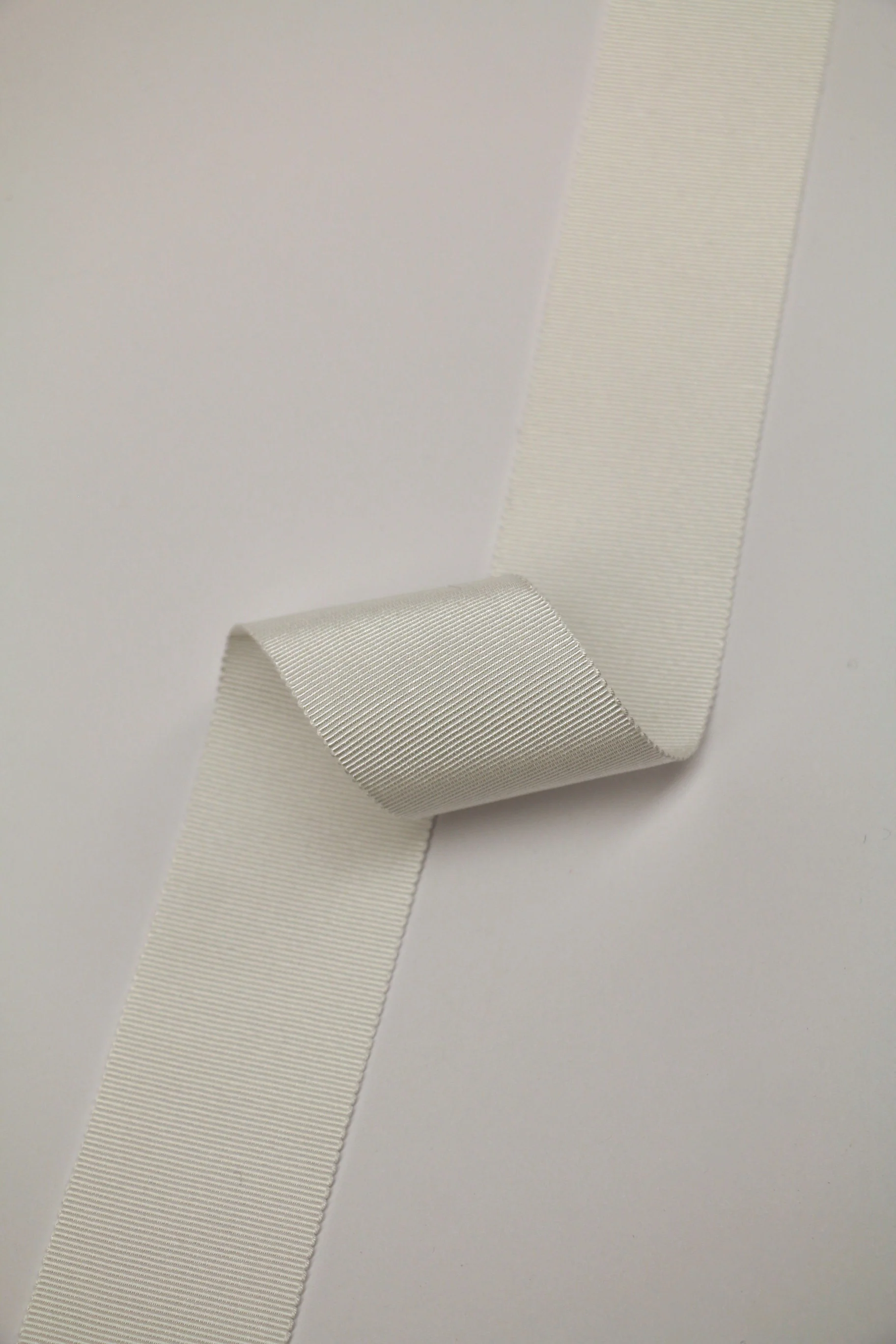 40mm Grosgrain Ribbon - Ivory - Image 2