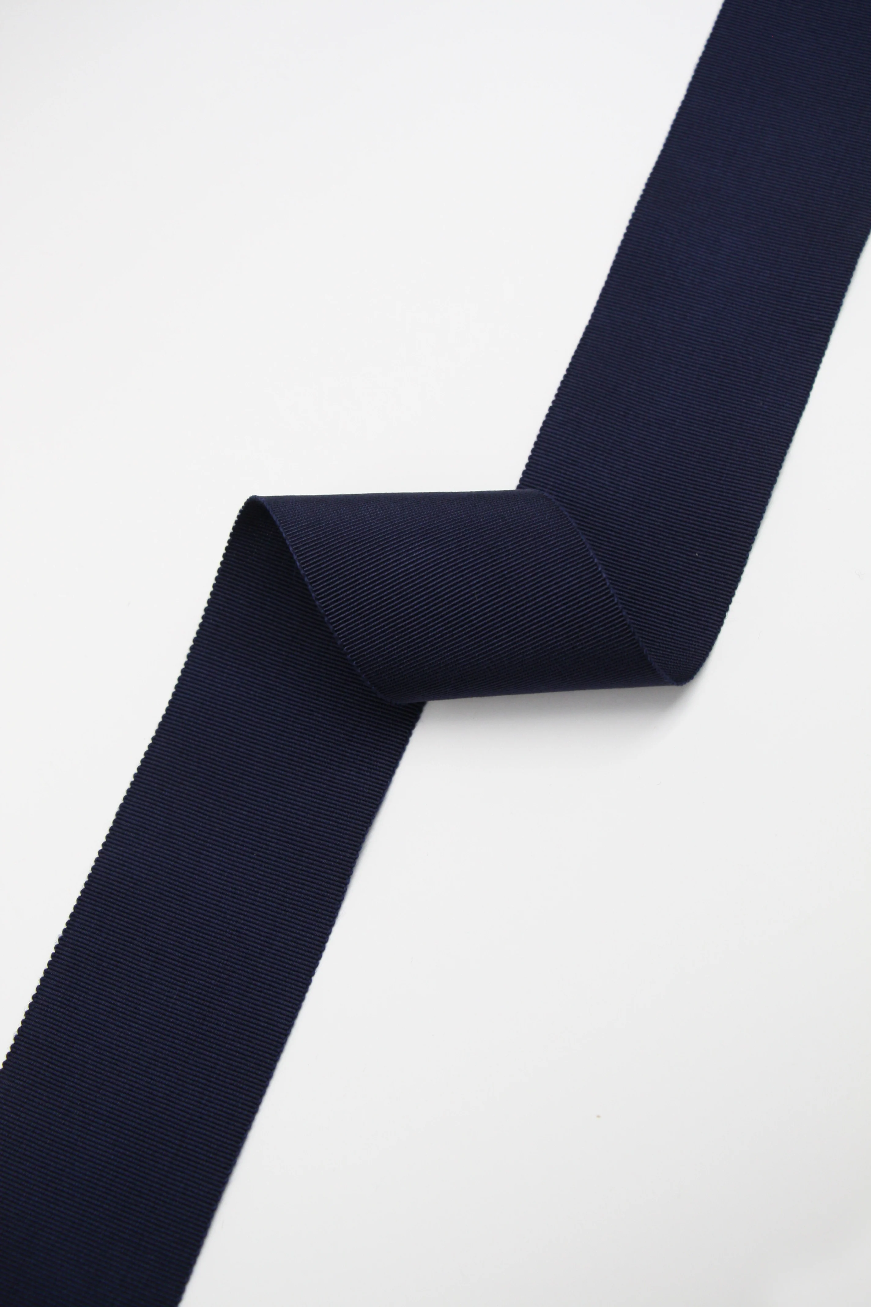 50mm Grosgrain Ribbon - Navy - Image 2