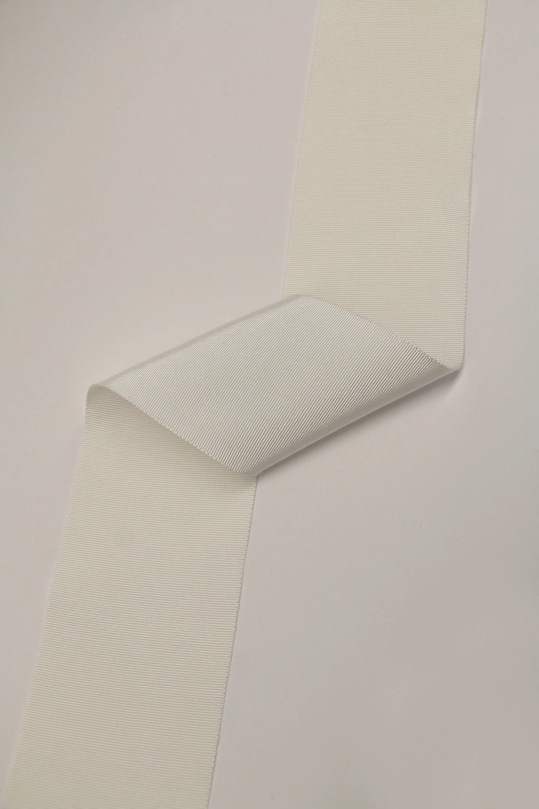 75mm Grosgrain Ribbon - Ivory - Image 2
