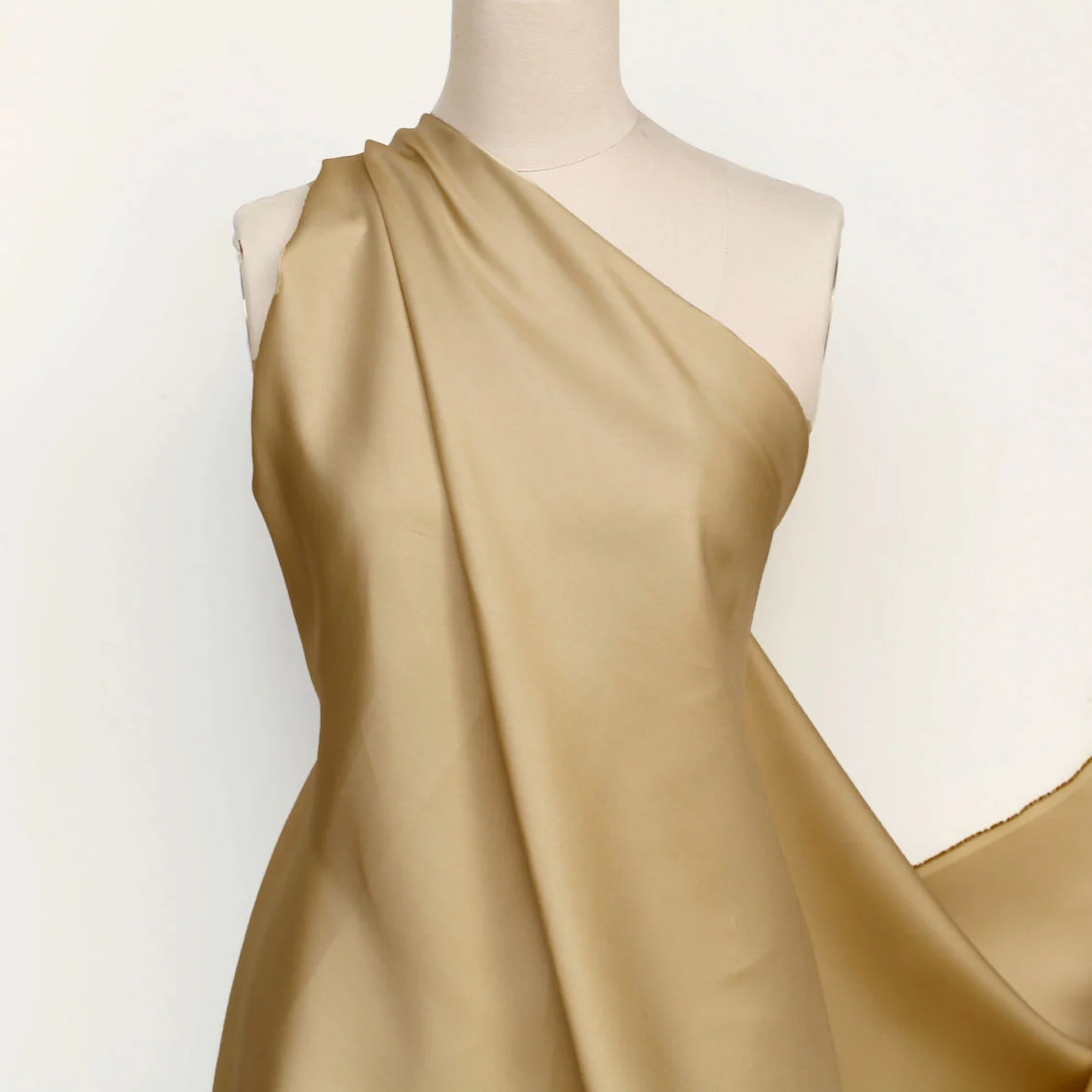 A Shade Of Gold Silk Twill - Image 4