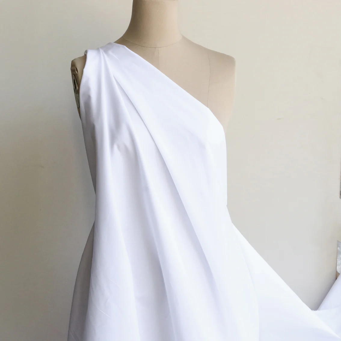 Adele White Poplin - Image 3
