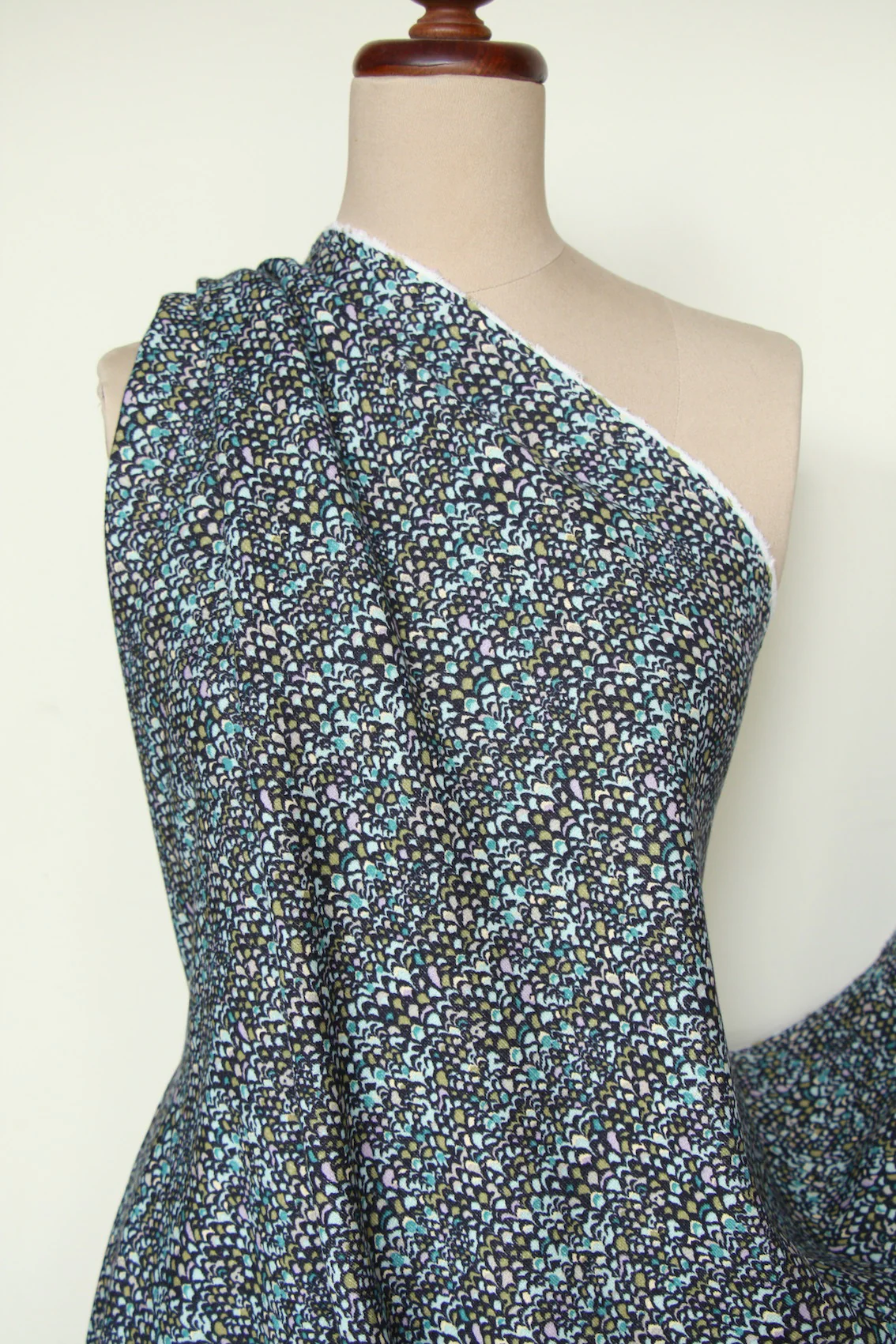 Adriatic - Lindford Fleece - Liberty Fabrics - Image 5