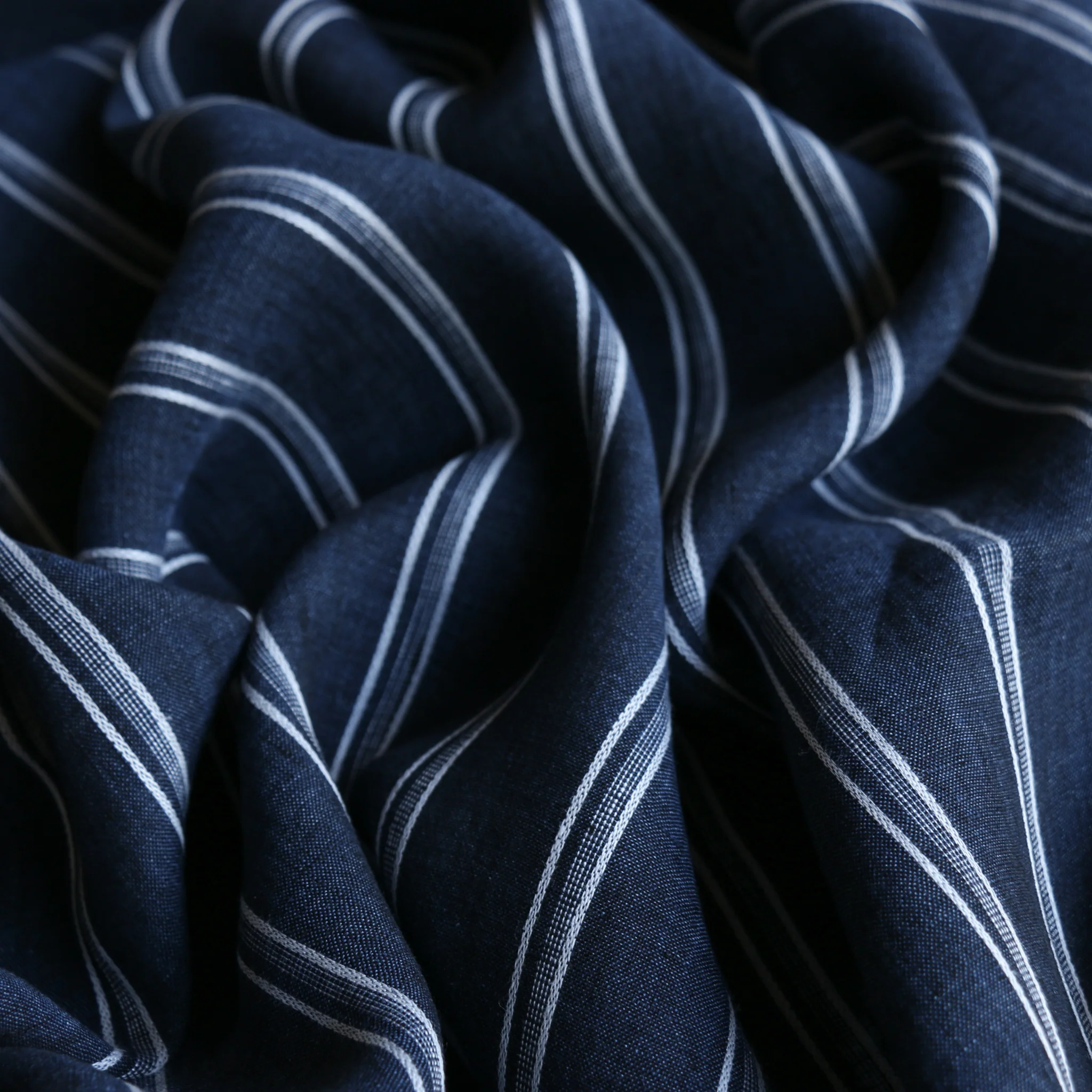 Adriatico Jacquard Stripe Linen - Image 2
