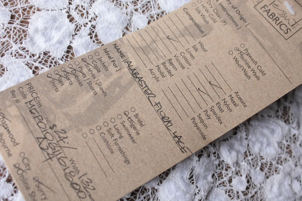 Alabaster Floral Lace - Image 4