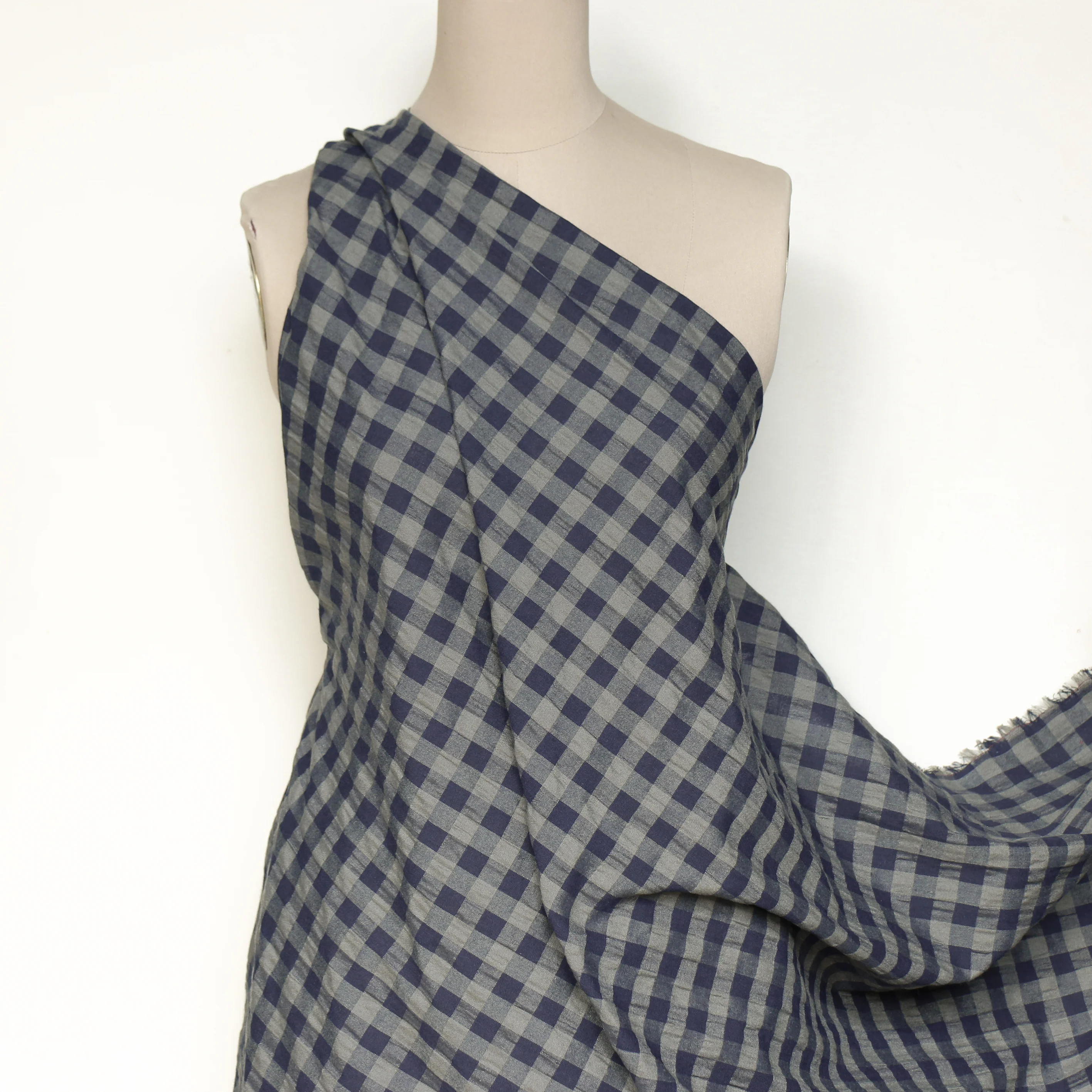 Alba Check Navy/Granite - Image 5