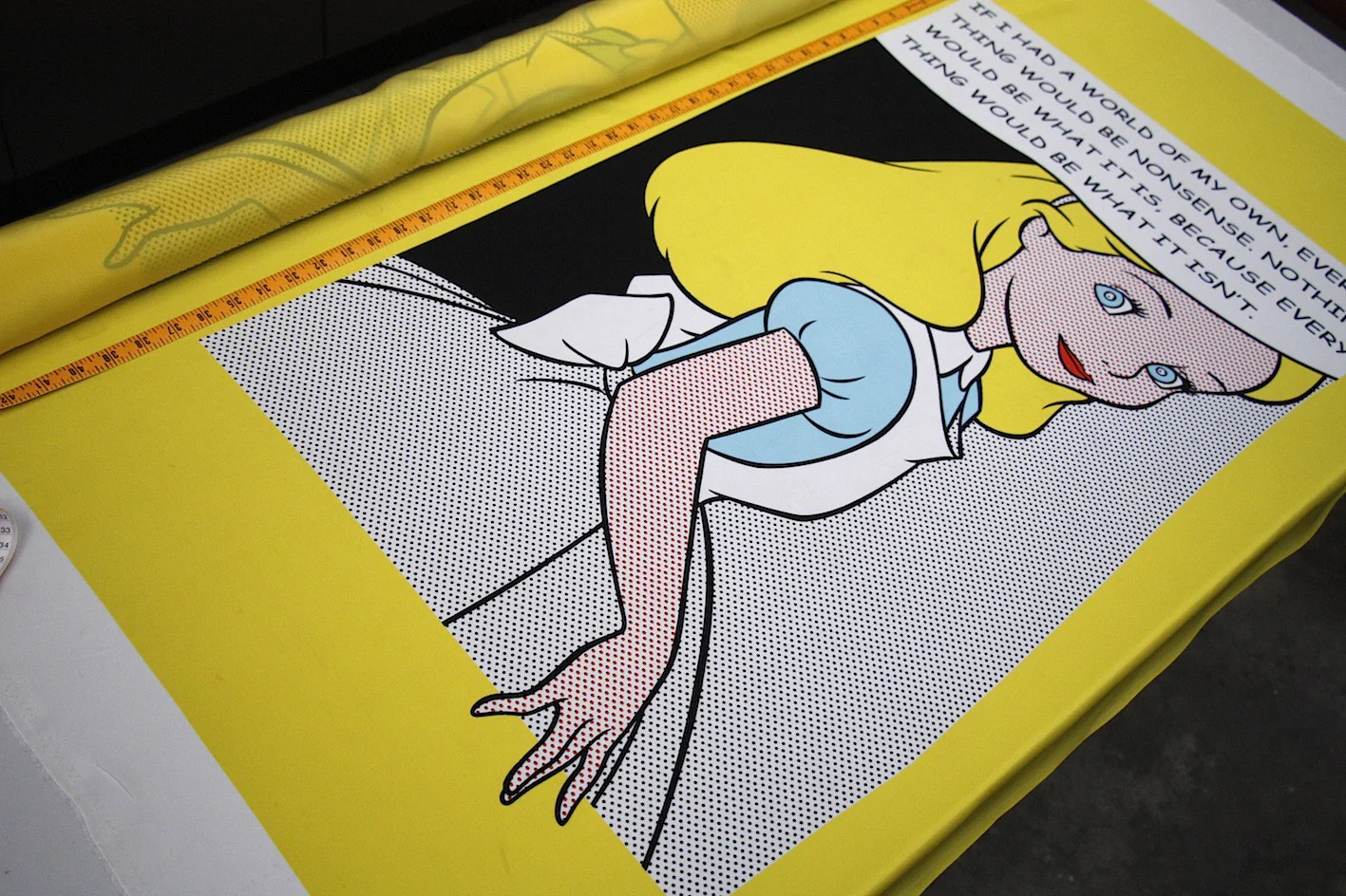 Alice Giallo - Panel Print - Image 4