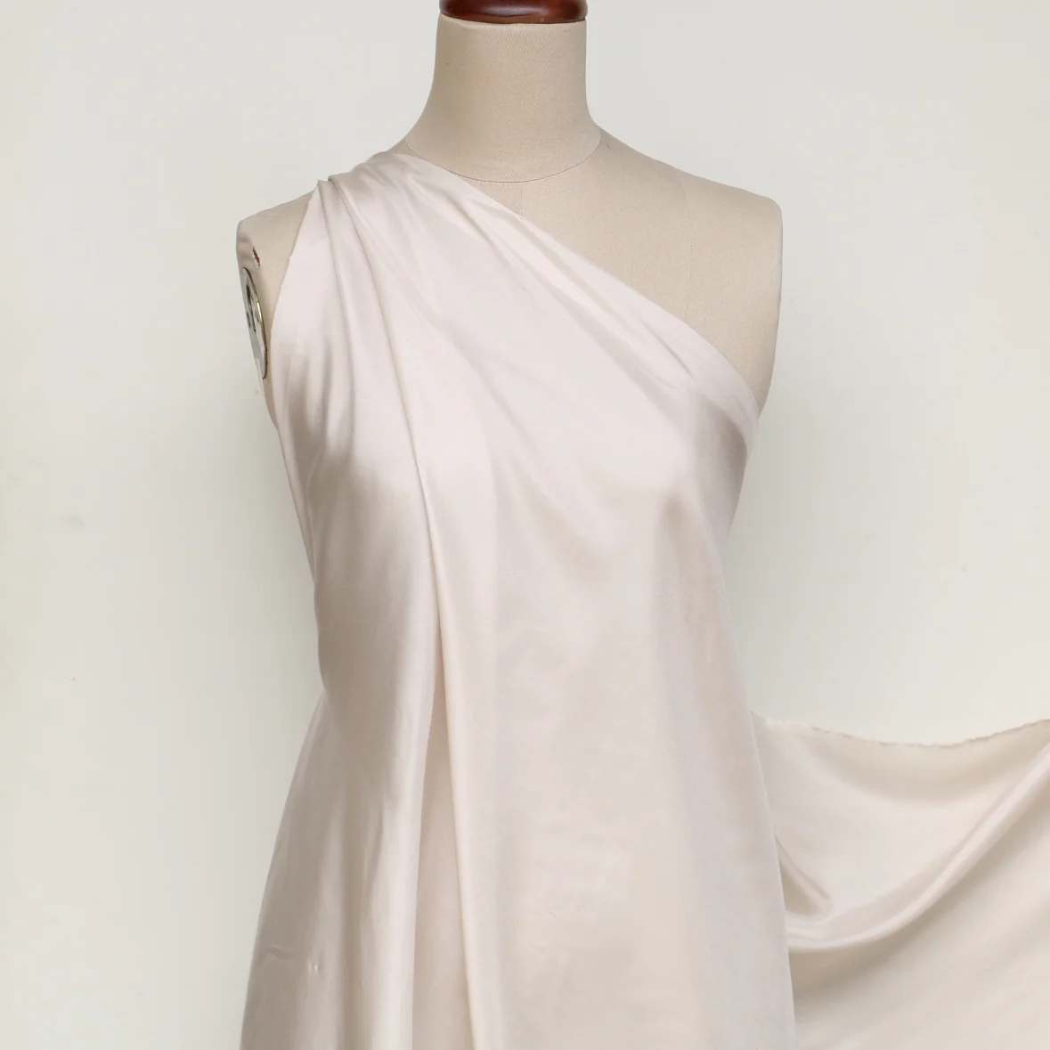Almond Habutai Silk - Image 4