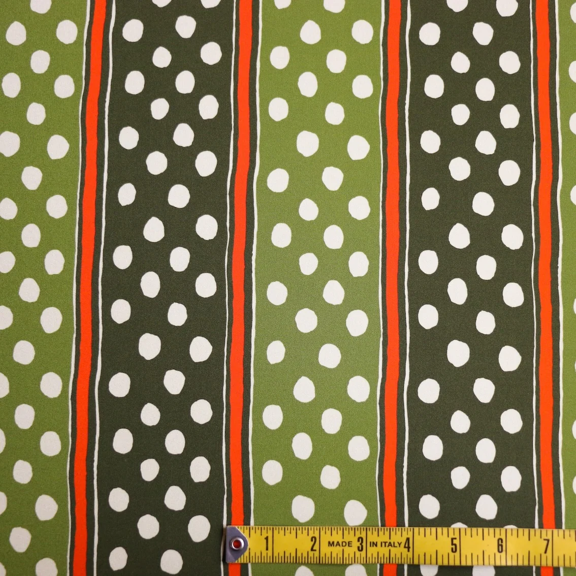 Almondine Spot Silk Crepe De Chine - Image 3