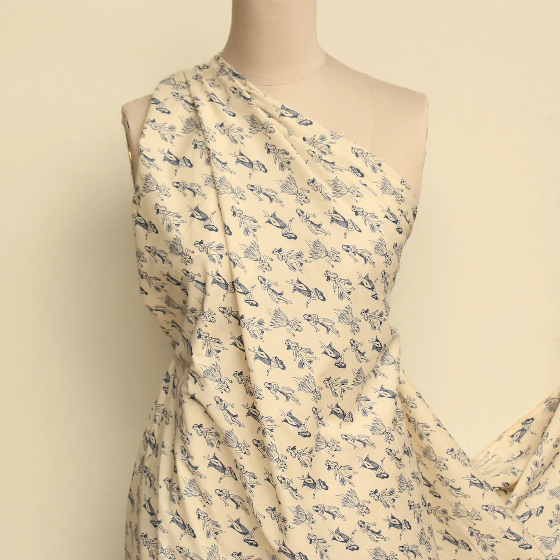 Aloha Navy Cotton Poplin - Image 5