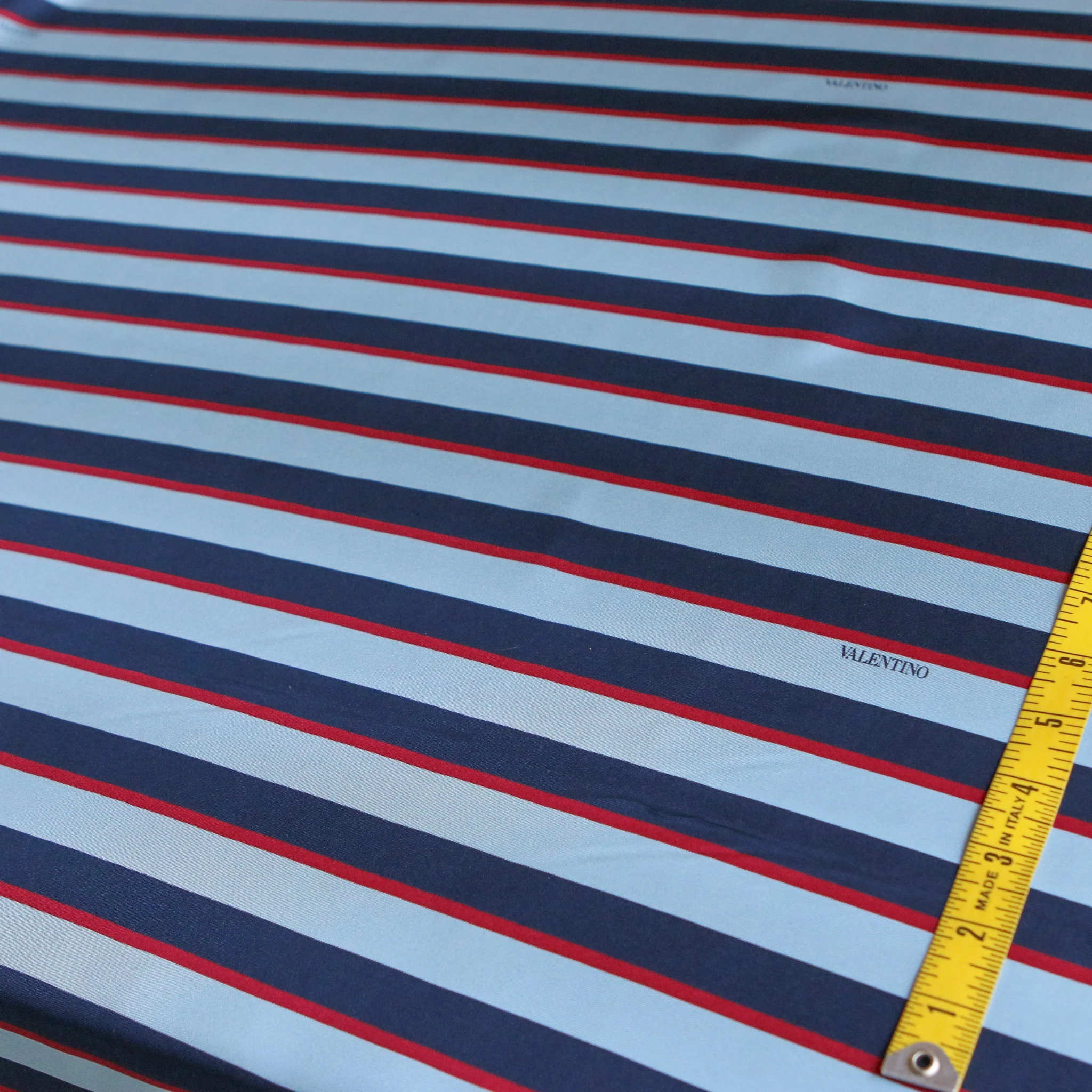 Amalfi Stripe Silk Twill - Image 3