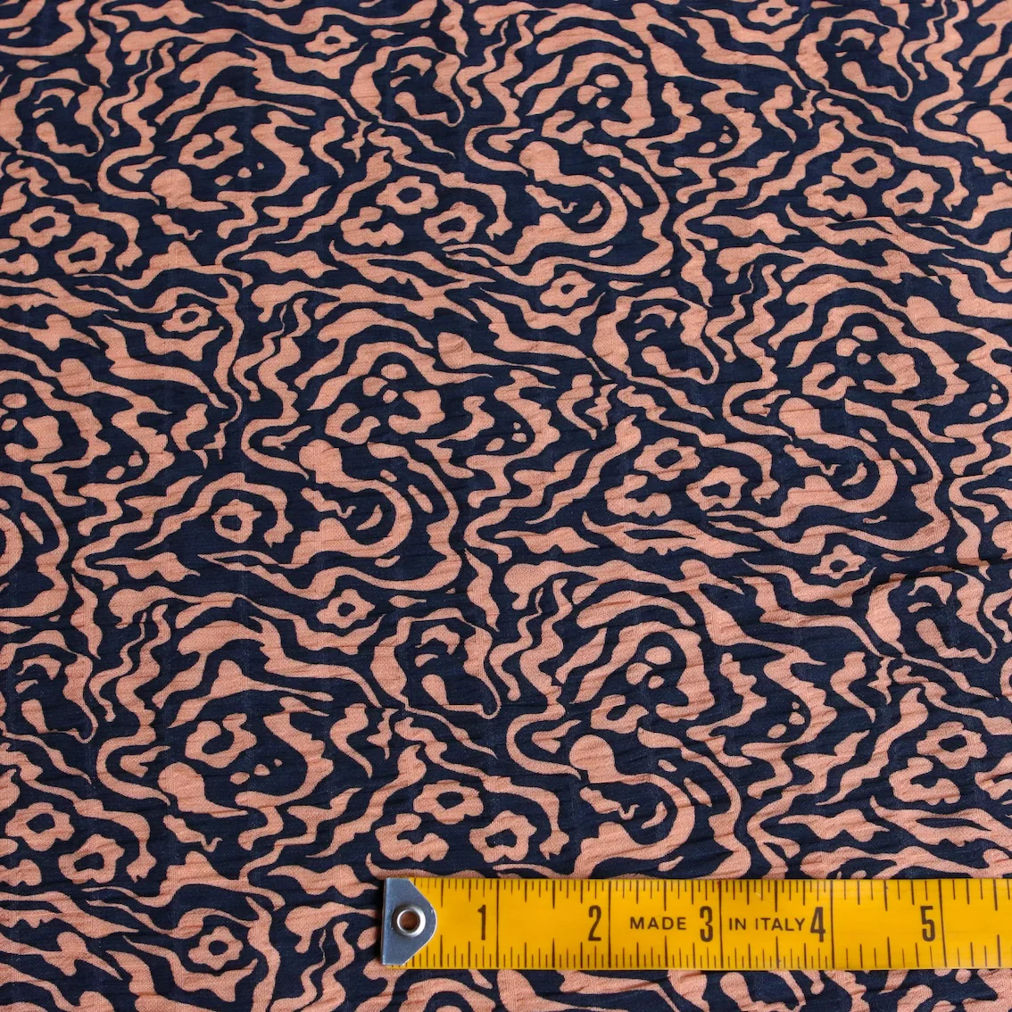 Amber Ripple Crinkle Viscose - Image 3