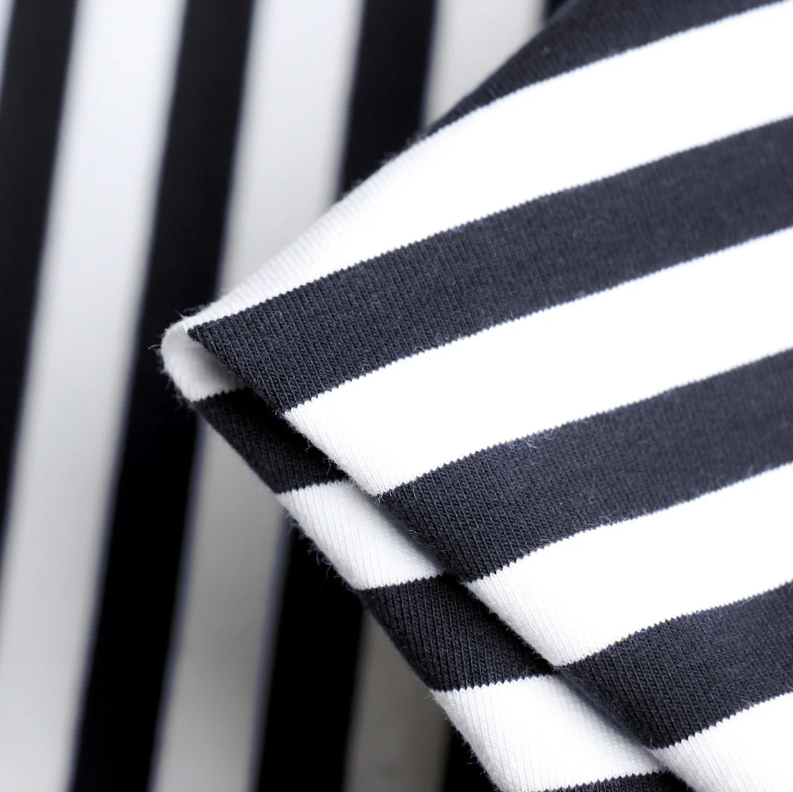 Ani Navy White French Terry