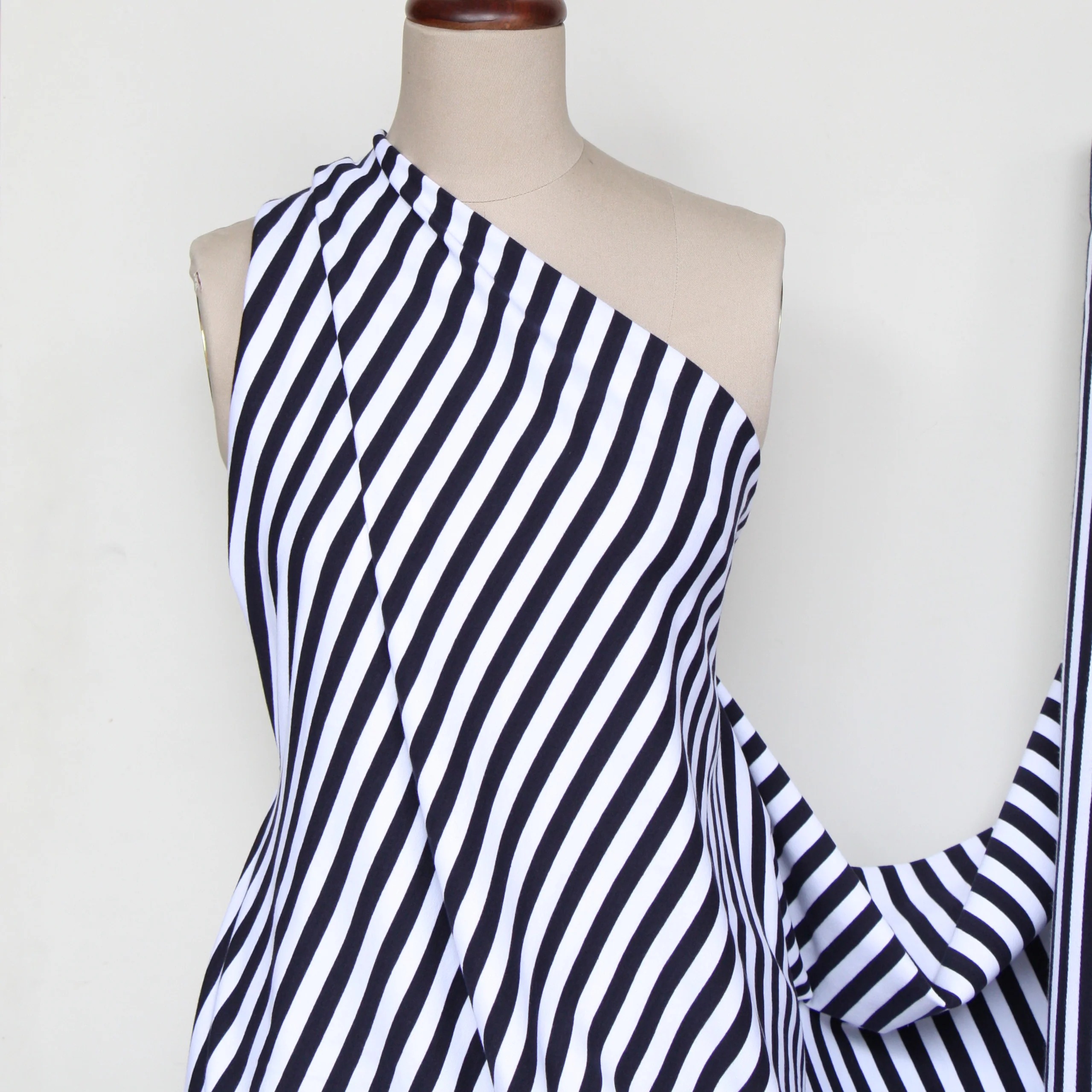 Ani Navy White French Terry - Image 5