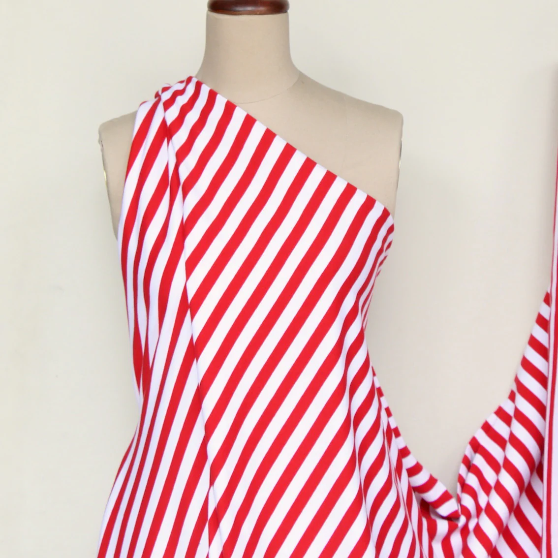 Ani Red White French Terry - Image 6
