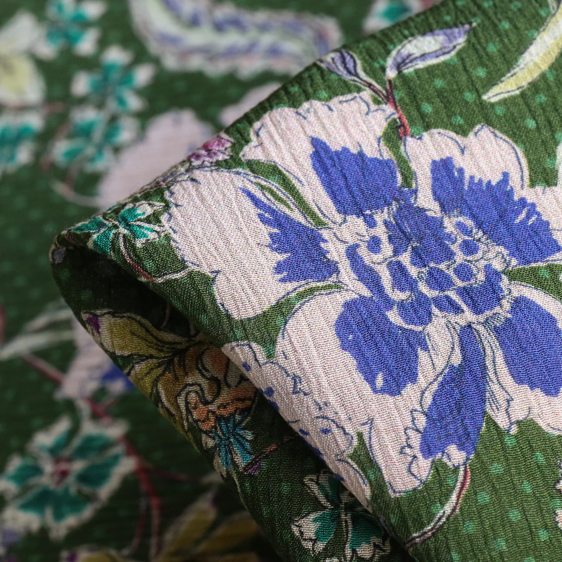 Anice Green Viscose/Rayon