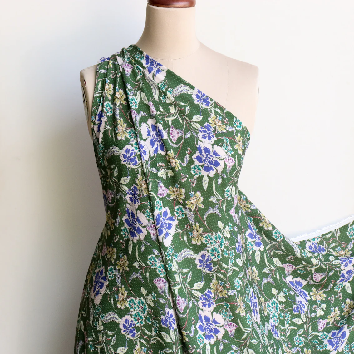 Anice Green Viscose/Rayon - Image 5