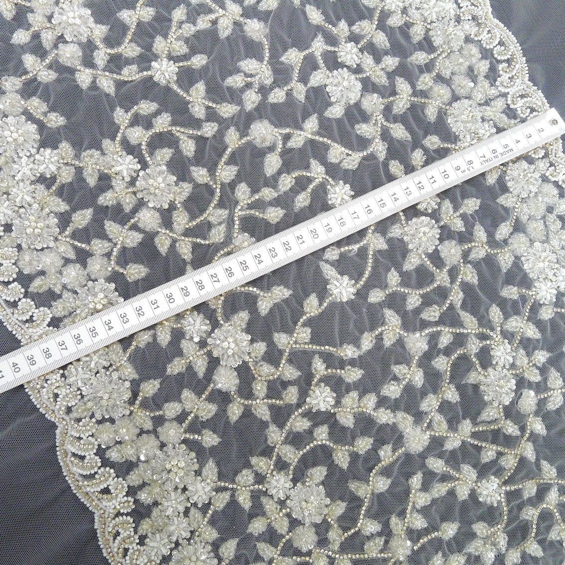 Antique Embellished Tulle - Image 3