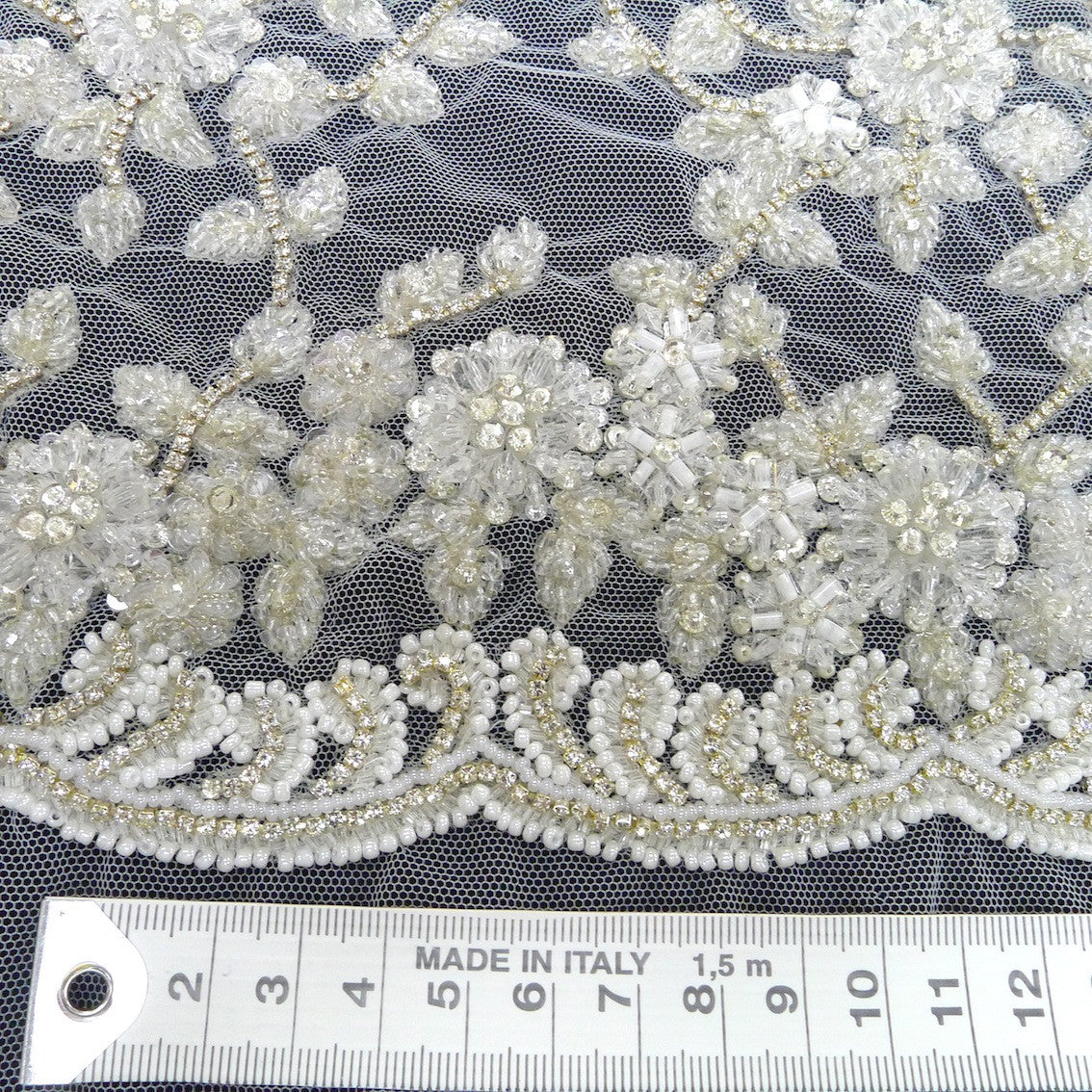 Antique Embellished Tulle - Image 4