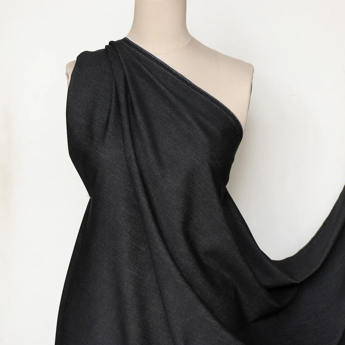 Auton Black Stretch Denim - Image 4