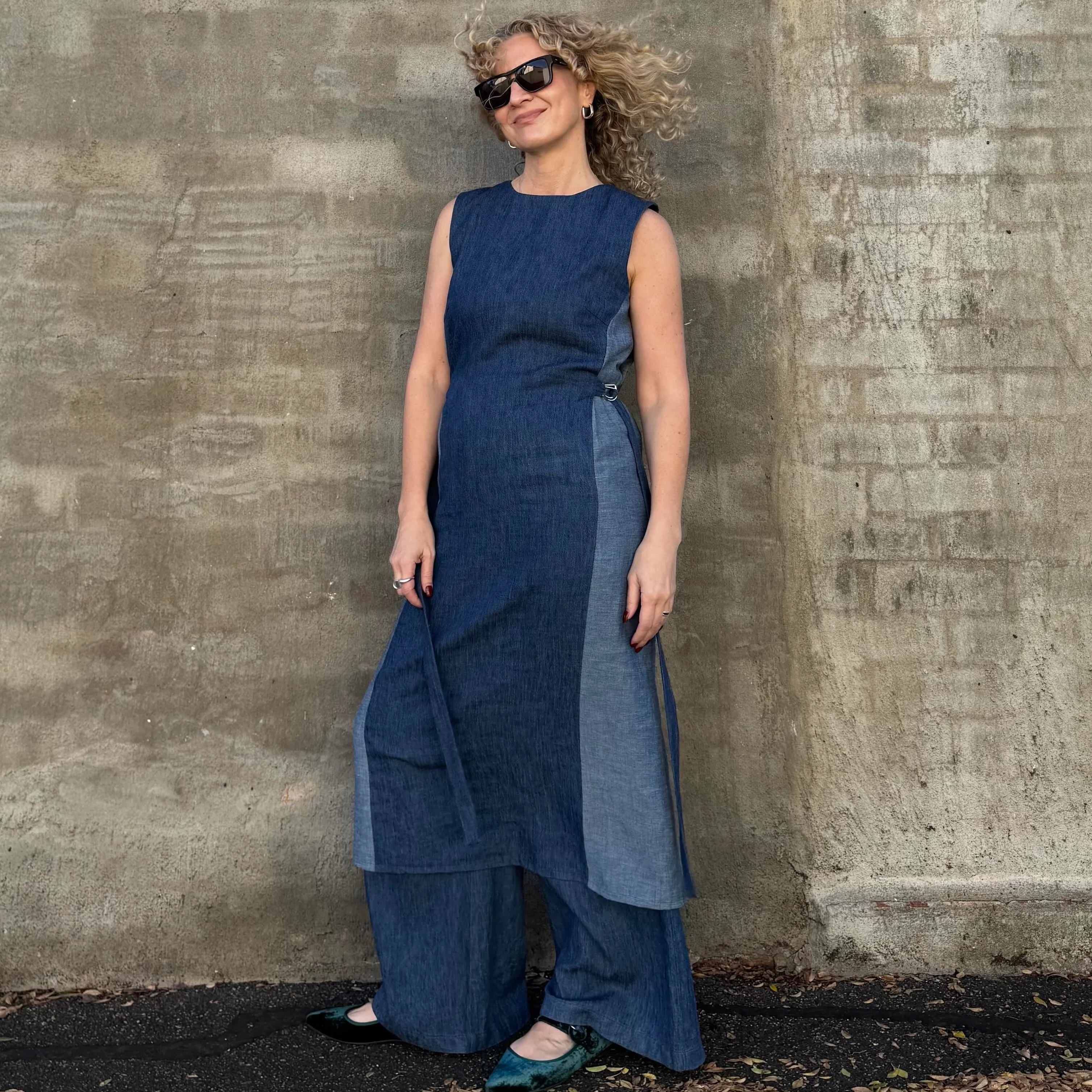 Antonia Washed Organic Denim - Image 2