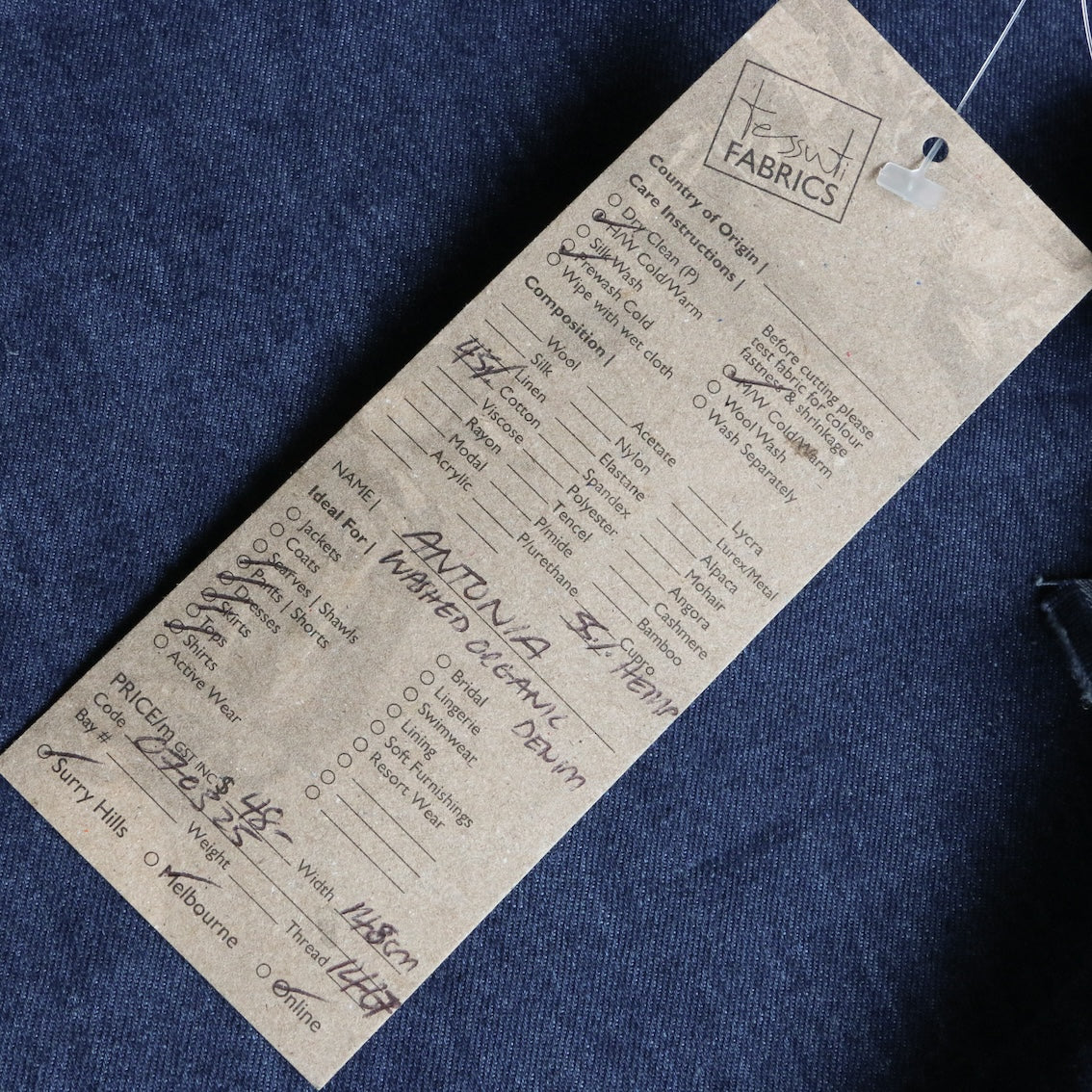 Antonia Washed Organic Denim - Image 4