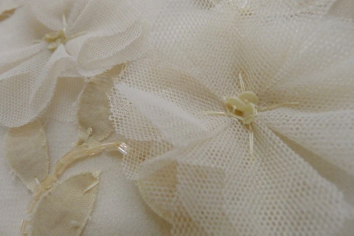 Appliqued Silk Georgette - Image 4