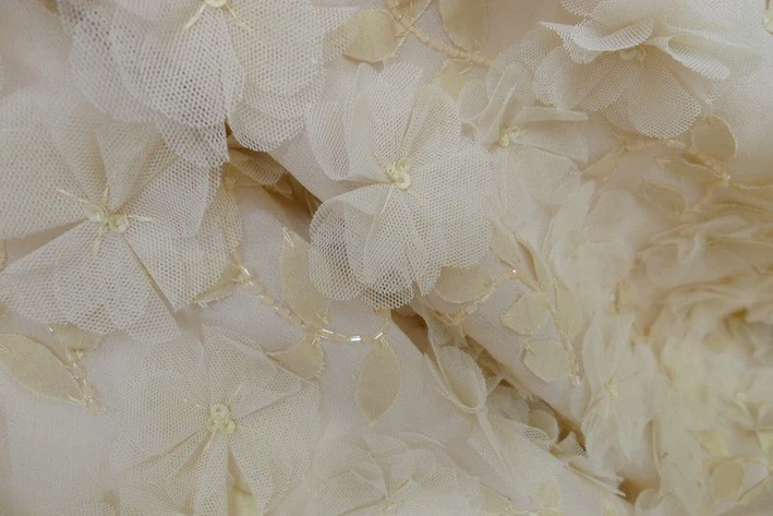 Appliqued Silk Georgette - Image 7