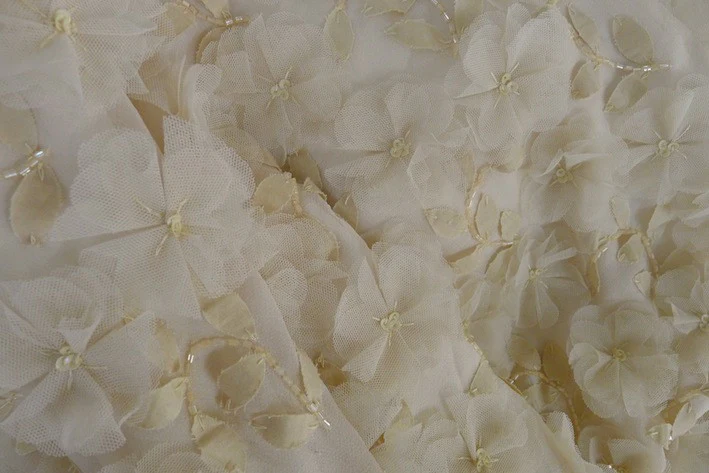 Appliqued Silk Georgette - Image 8