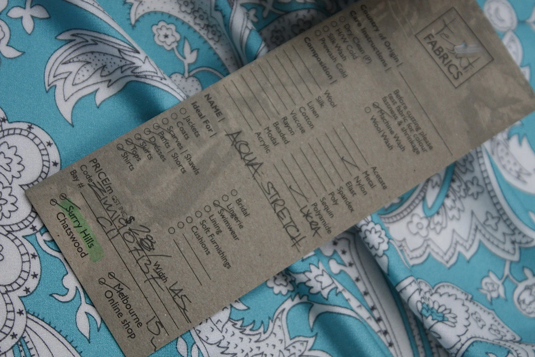 Aqua Stretch - Swimwear Fabric - Image 6