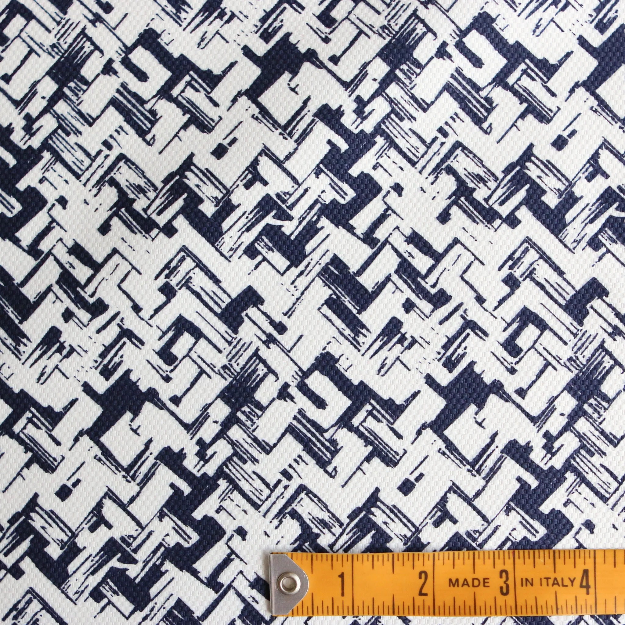 Aquila Navy Pique Jacquard - Image 3
