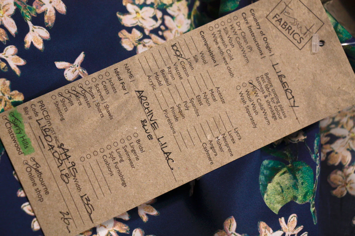 Archive Lilac Navy - Liberty Of London - Image 3