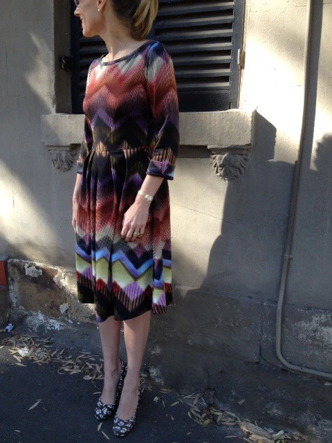 Arrowhead Rainbow - Ponti Knit - Image 5