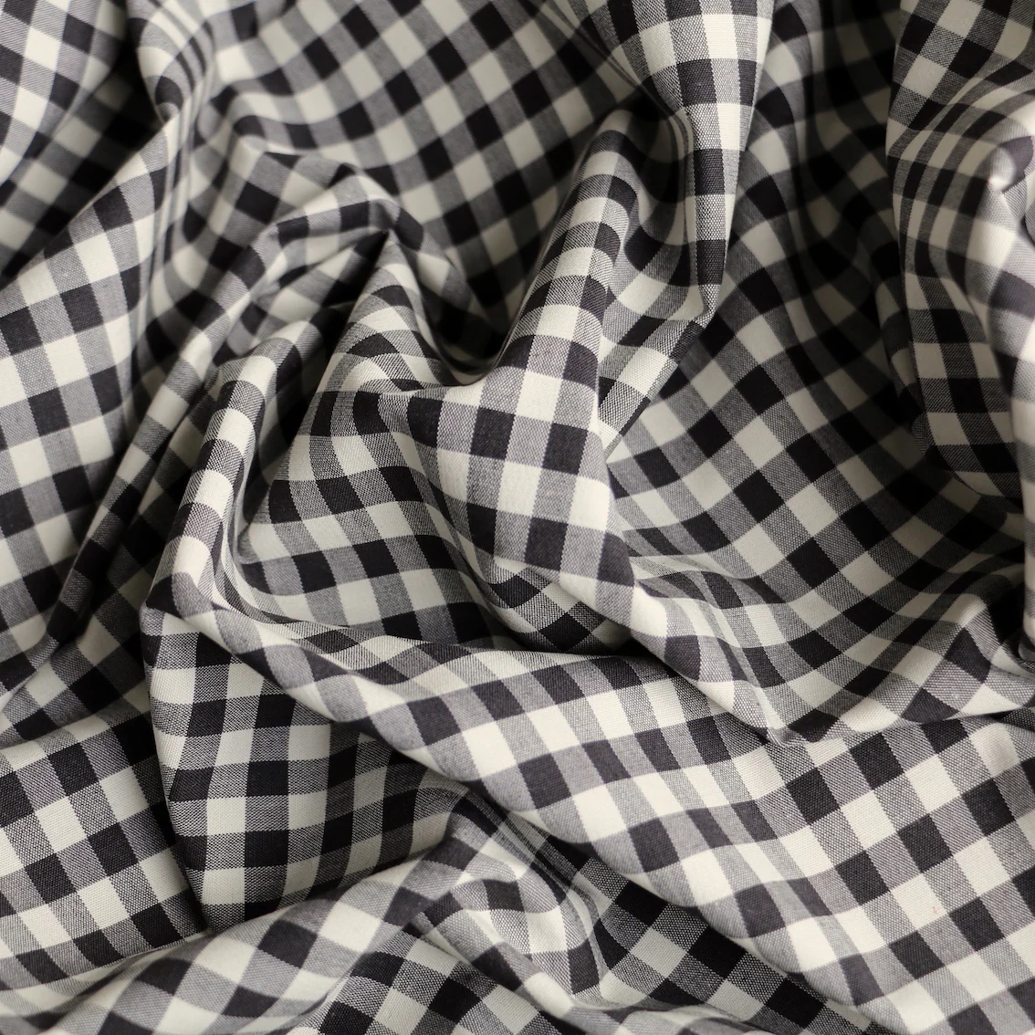 Aston Check Stretch Cotton - Image 2