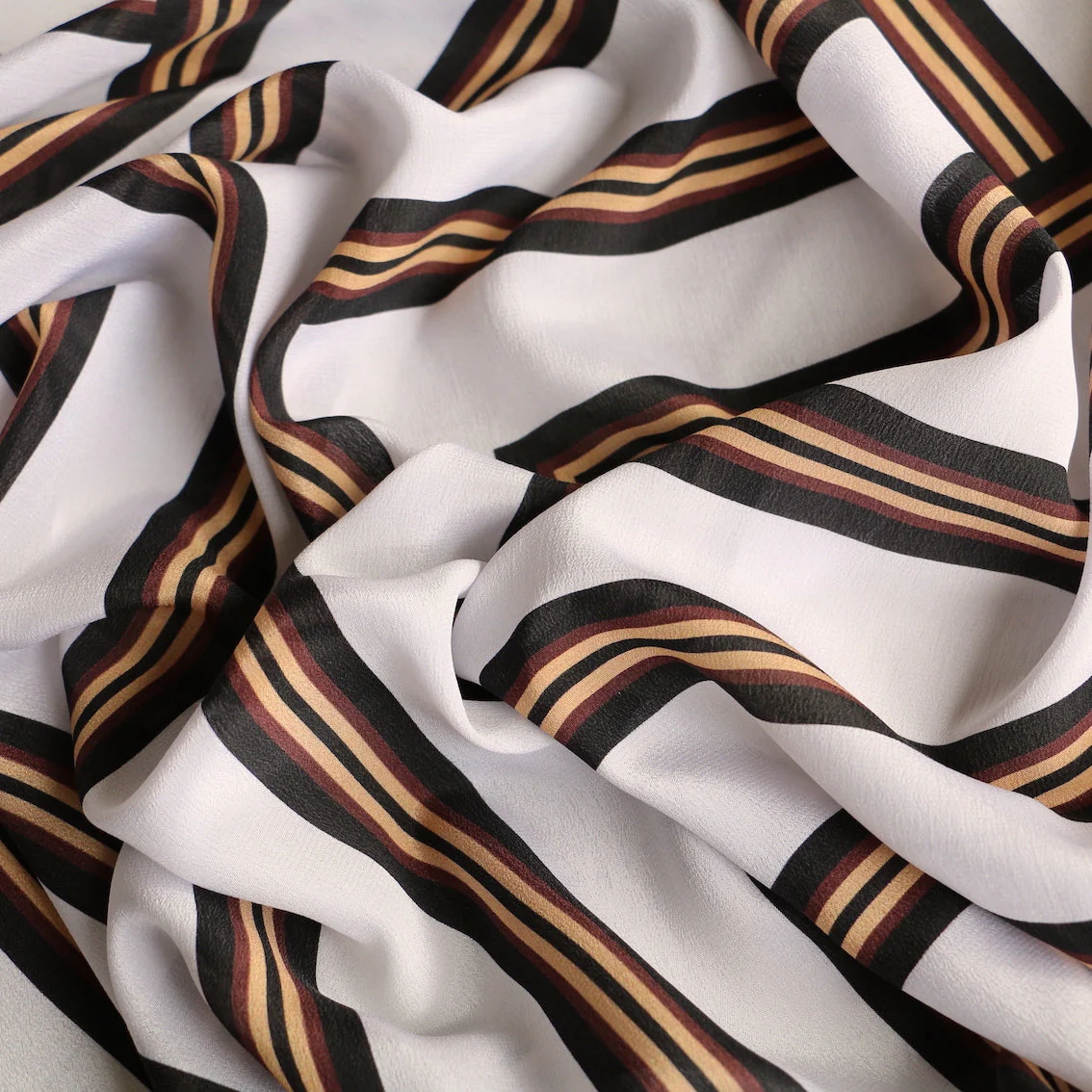 REDUCED - At The Corner - Silk Crepe De Chine - Image 2