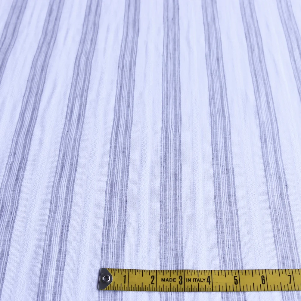 Athina Stripe Jacquard Linen - Image 3