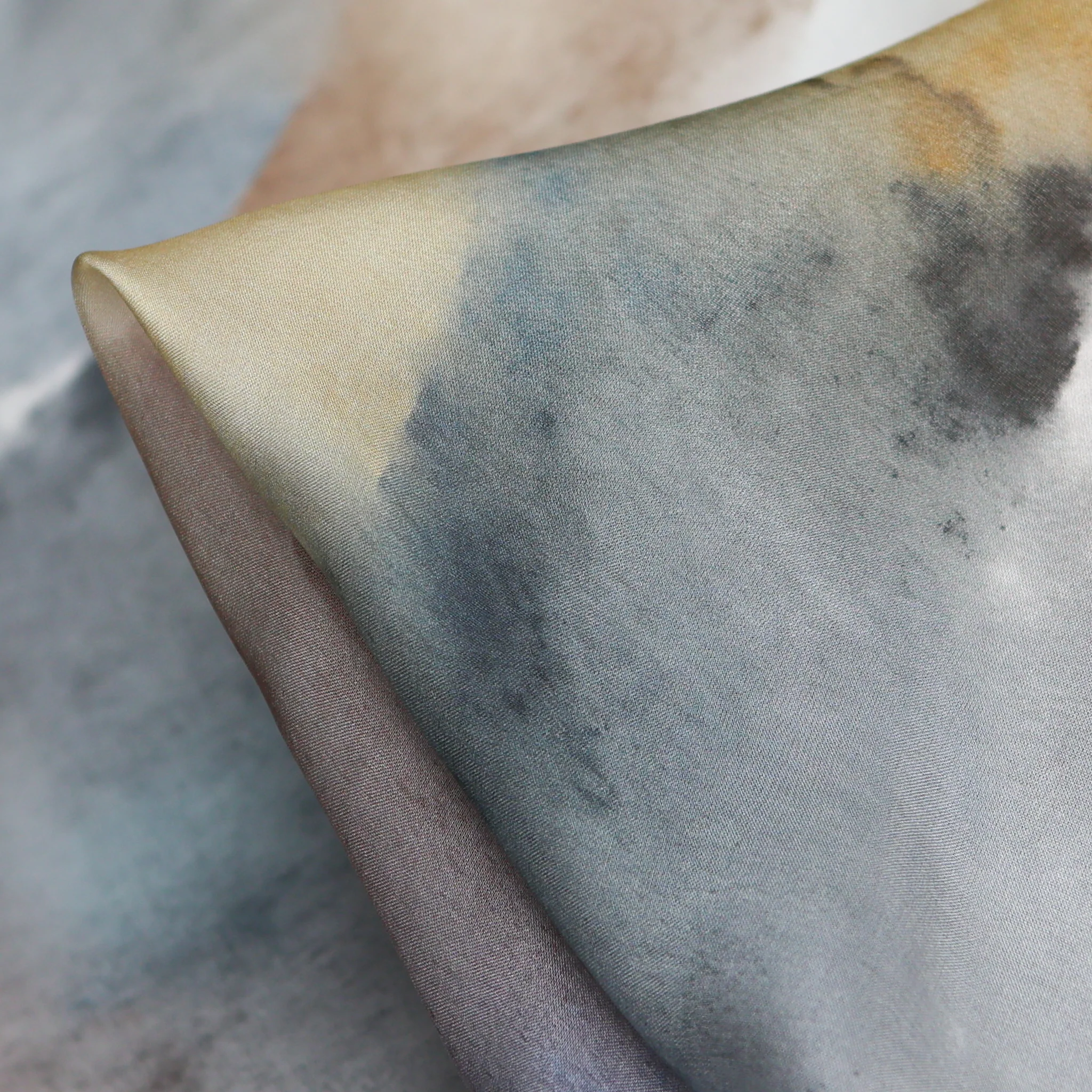 Aurora's Haze Silk Chiffon