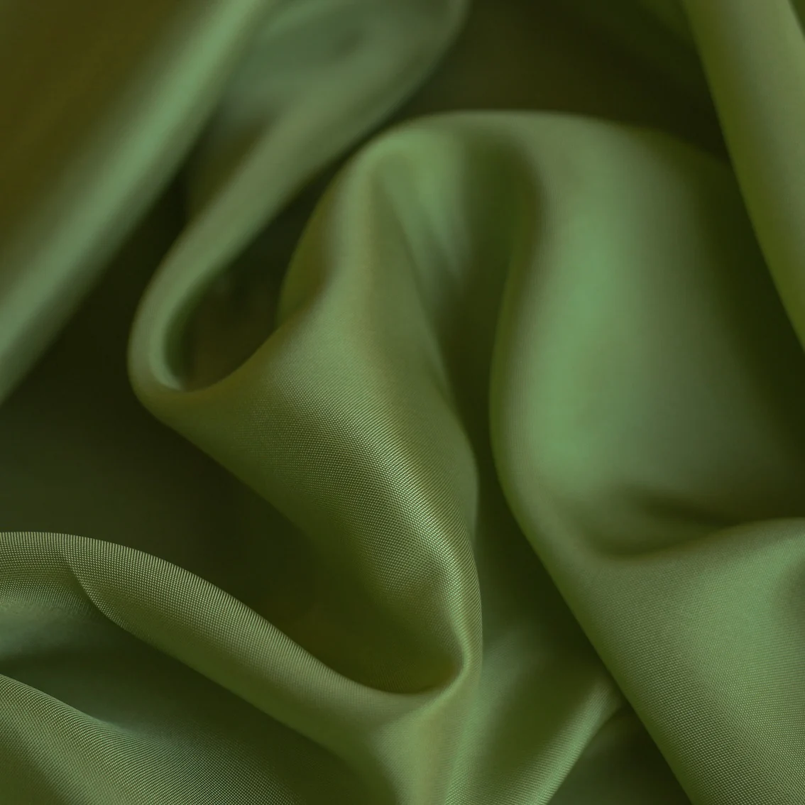 Avocado Green Rayon Lining (120cm wide) - Image 2