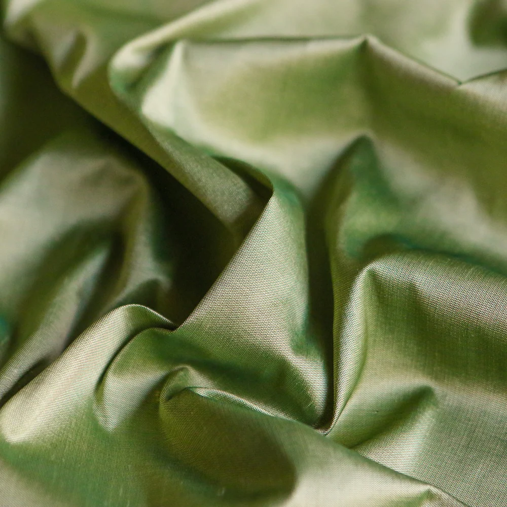 Avocado Silk Dupion - Image 2