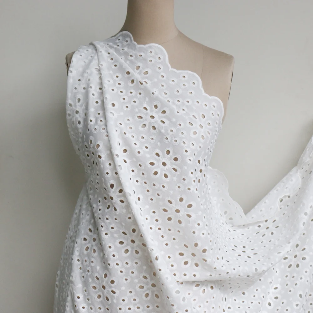 Avola Ivory Broderie Anglaise - Image 6