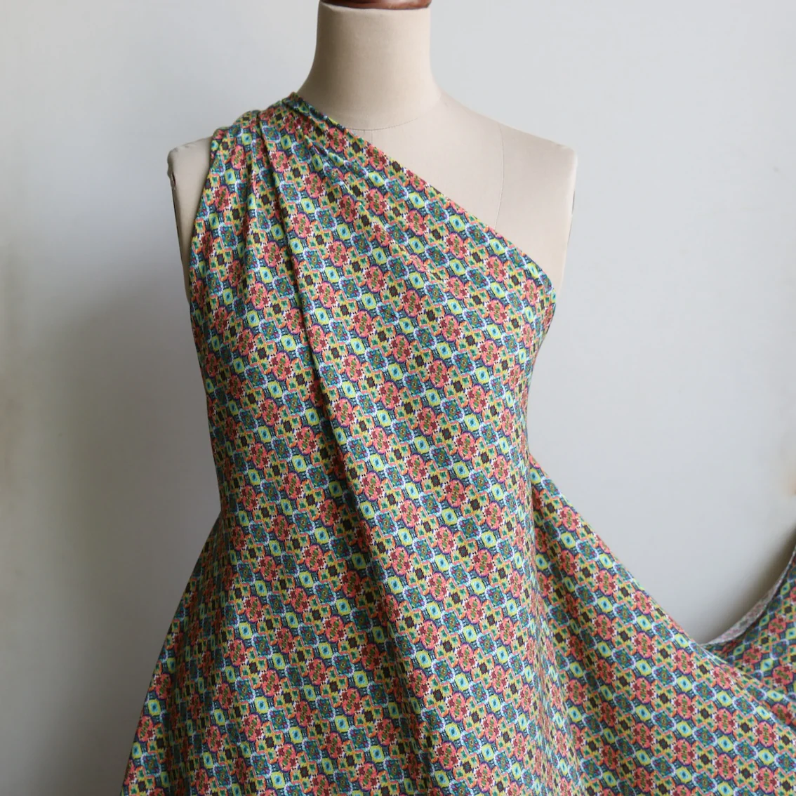 Aziza Mosaic Viscose Crepe - Image 5