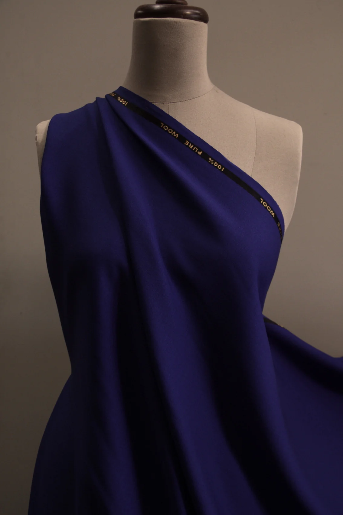 Azure Empire Wool Crepe - Image 3