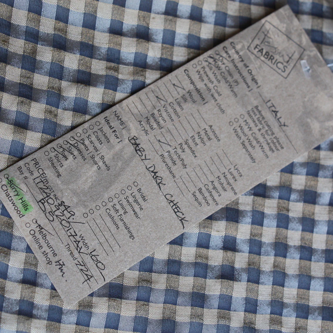 Baby Dark Check - Image 3