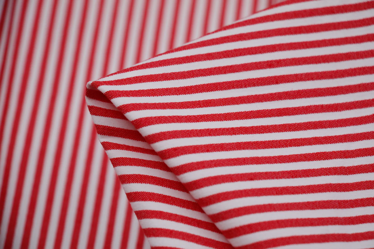 Baby Red Stripe - Microprene