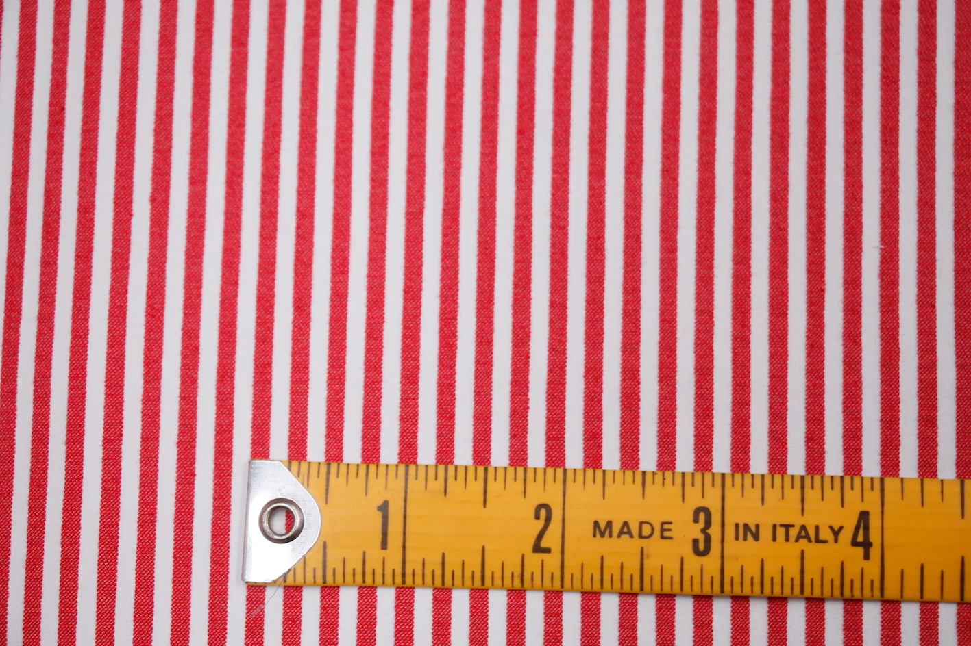 Baby Red Stripe - Microprene - Image 2