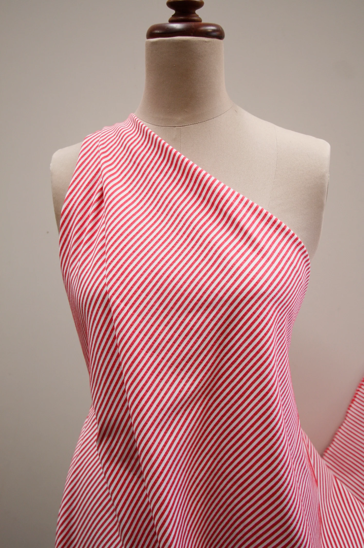 Baby Red Stripe - Microprene - Image 5